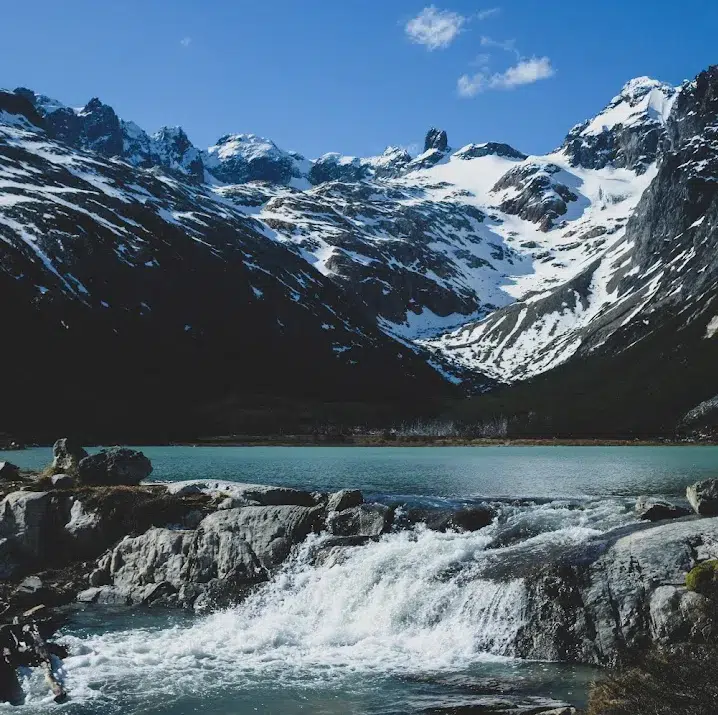 Vista desde vertiente de Laguna Esmeralda
